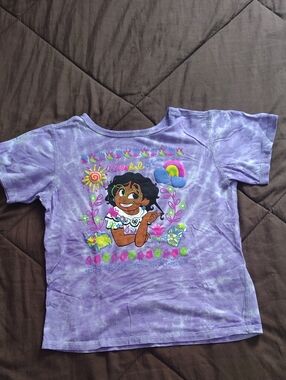 Disney Purple Tie-Dye Mirabel Graphic Tee